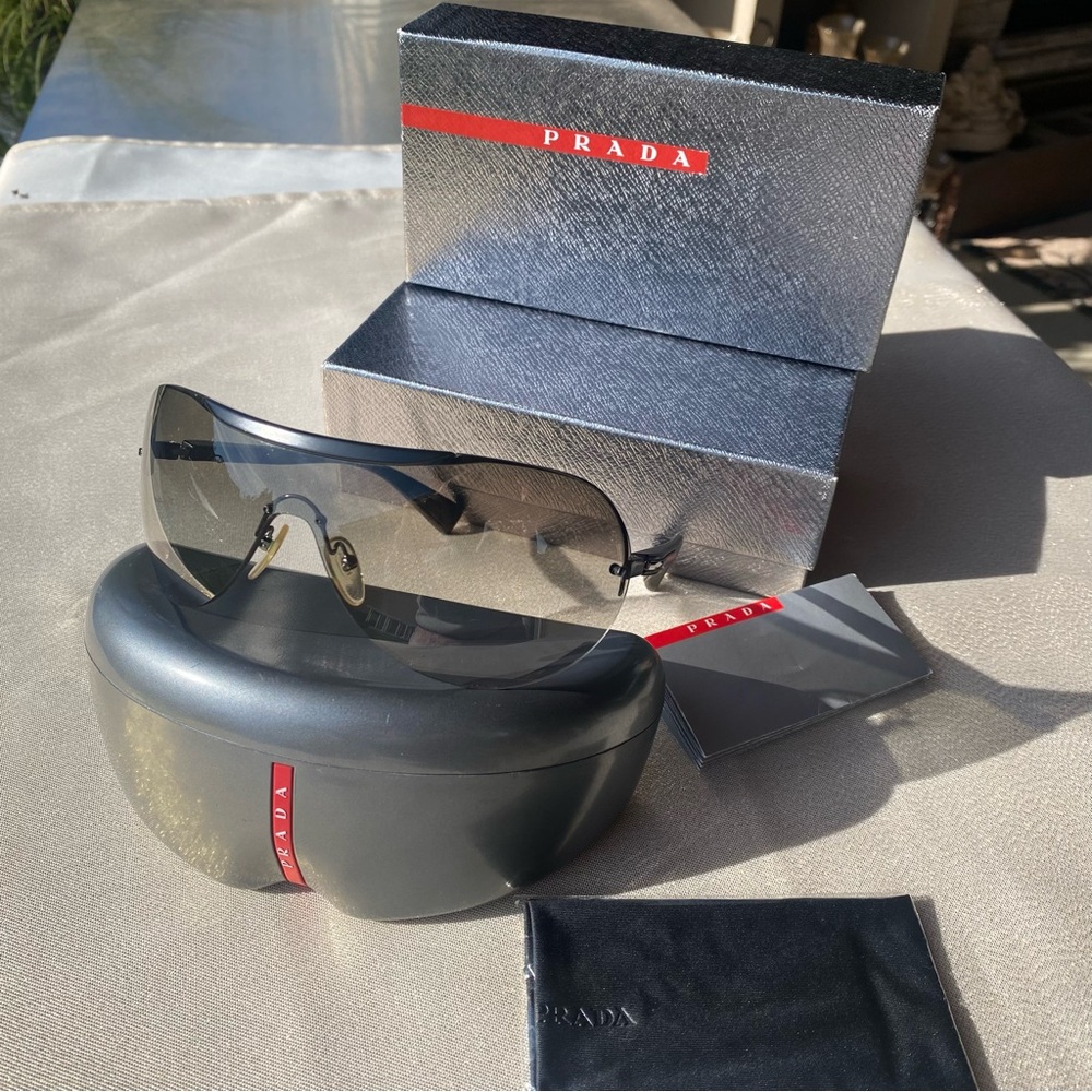 Prada Shield Sunglasses Authentic